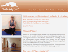 Tablet Screenshot of pilates4you2.de